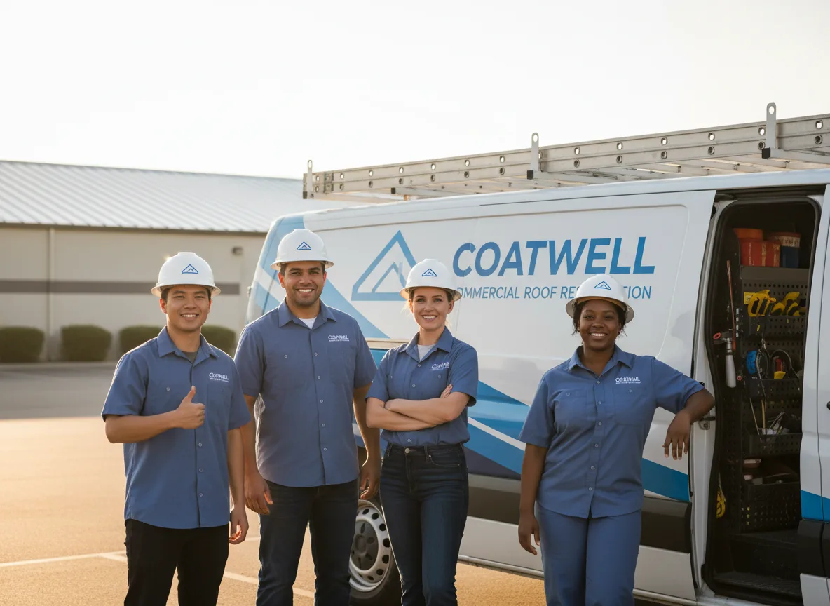 Commercial roof coating company in Osceola, WI